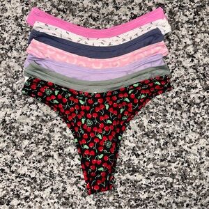Victoria’s Secret’s “Pink “7” Pair Panty Bundle